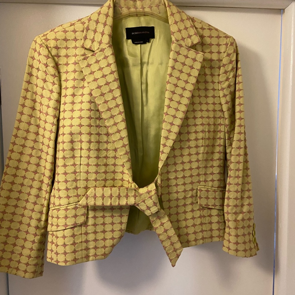BCBG Maxazria 3/4 length sleeve jacket